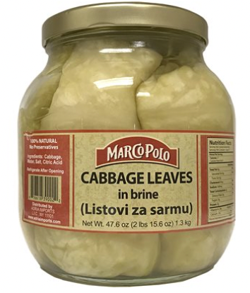 MARCO POLO CABBAGE LEAVES 1.3kg