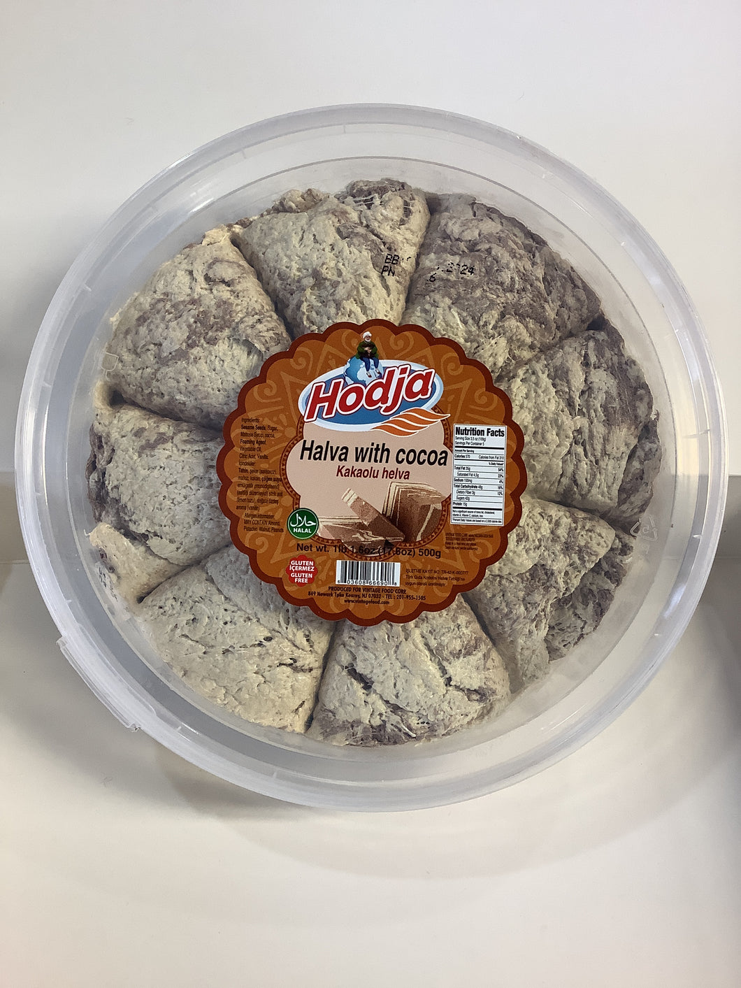 HODJA HALVA WITH COCOA 500gr